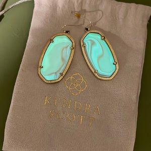 Kendra Scott dichroic glass Danielle earrings